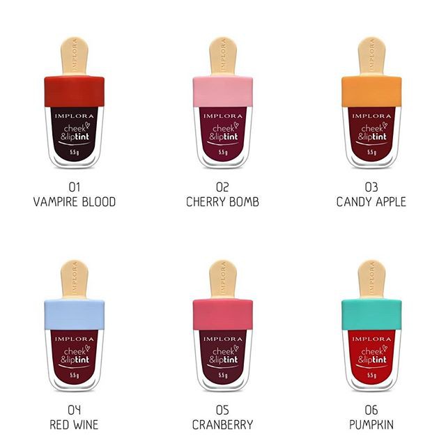 LIP TINT IMPLORA ORIGINAL BPOM - IMPLORA CHEEK AND LIPTINT ICE CREAM