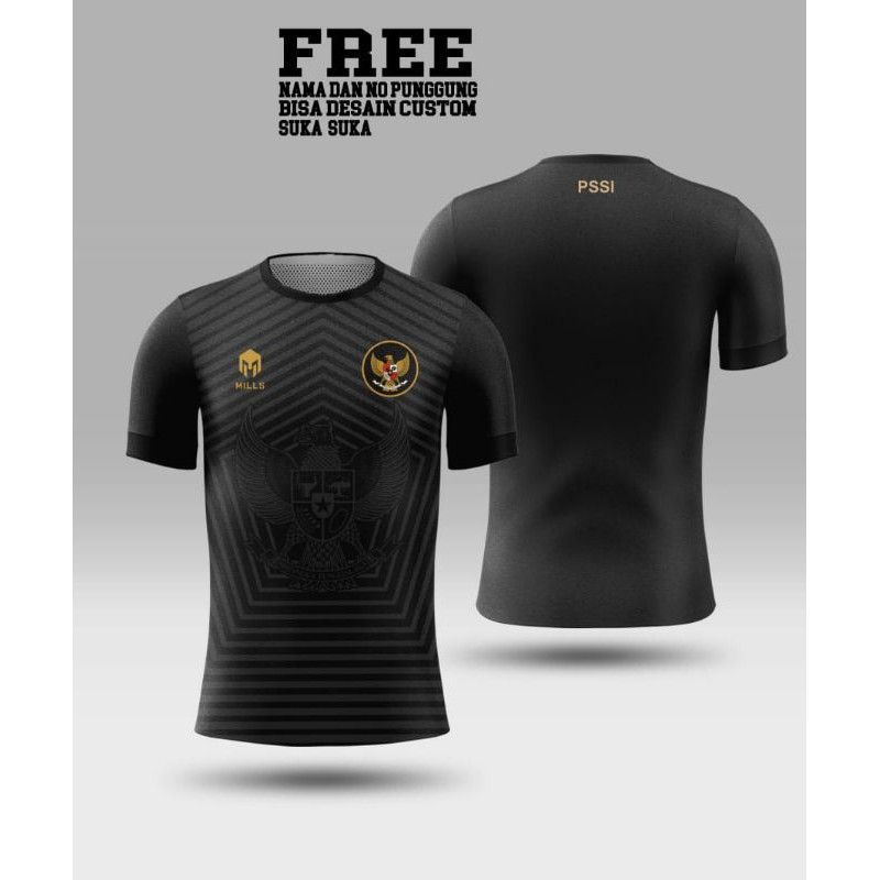 Jersey timnas Indonesia kaos bola futsal timnas mills away