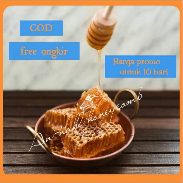 

[COD] Madu sarang asli 500 gr /melifera /murni /kesehatan