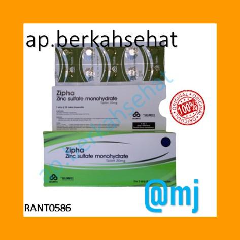 VITAMIN UNTUK DIARE ZIPHA KEMASAN STRIP