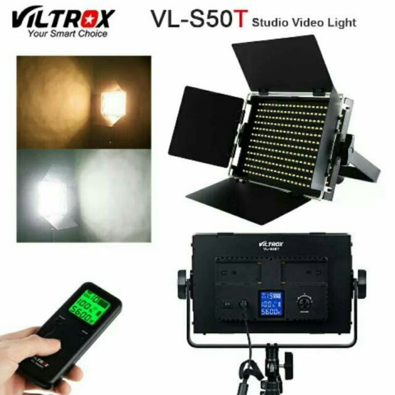 Lampu Led VIdeo Lighting Viltrox VL-S50T Professional Video Lighting
