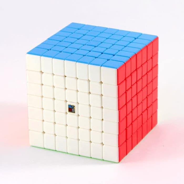 Rubik Kubus - Pelumas Rubik - Rubik Yongjun Rubik 7X7 Moyu Mofangjiaoshi Mf7S Stickerless Produk