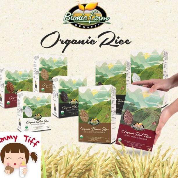 

P0ppul3r Bionic farm beras organic 1kg / Bionicfarm organic rice 1kgRek0mended,,
