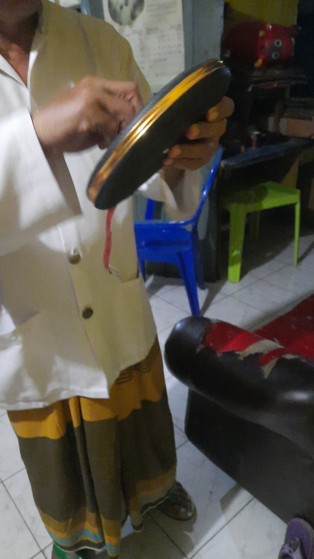 Meteran Bulat 50 M Kulit Kain | Meteran Roll | Meteran Tanah