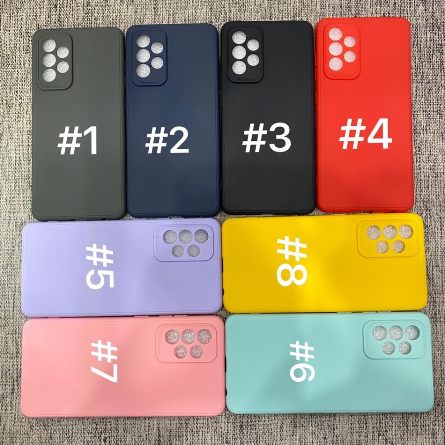 CASE WARNA MACARON SOFTCASE CASING BABY SKIN SAMSUNG GALAXY A52