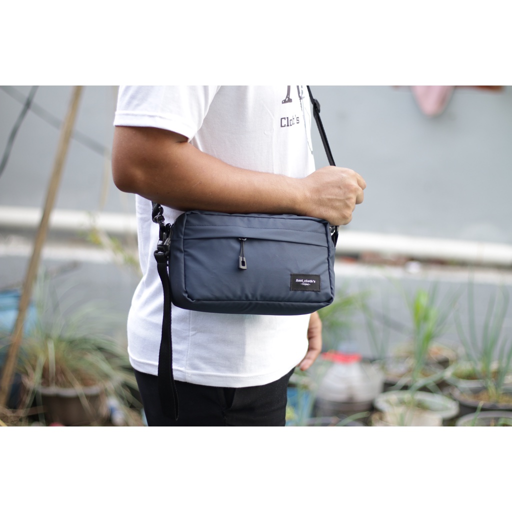 Amt_Cloth's Waistbag Pria Wanita Multifungsi Chest Bag &amp; Sling Bag Original