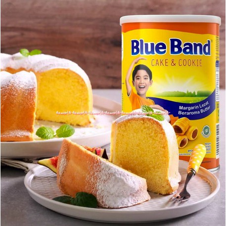 Blue Band Cake &amp; Cookie 1Kg Margarin Dan Butter Mentega Kaleng Terbuat Dari Minyak Berkualitas BlueBand