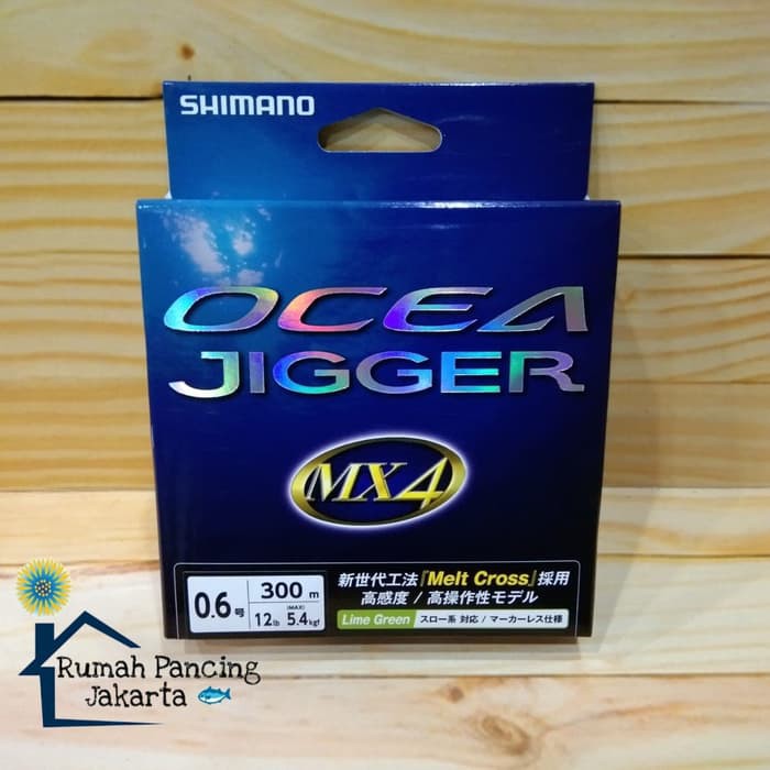 Senar PE Shimano Ocea Jigger MX4-300m Pe.0.6