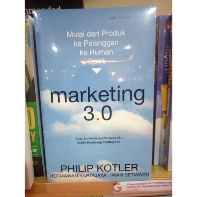Buku marketing 3.0 mulai dari produk ke pelanggan