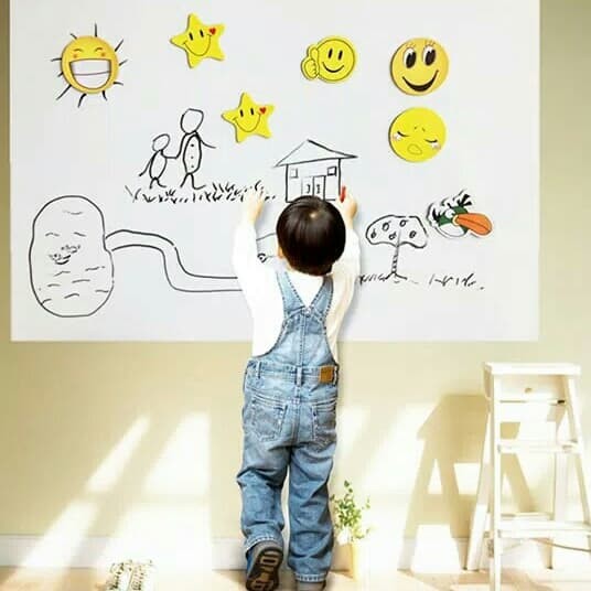 

qpd70d Papan Tulis Gulung Bentuk Kertas Portable, Tidak Perlu Dipaku As71S0D