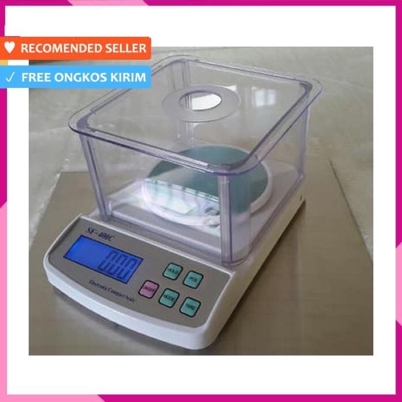 [READY] Timbangan Digital/ Electronic Compact Scale Kapasitas (500 G/ 0.01G) BERKUALITAS SUPER MURAH