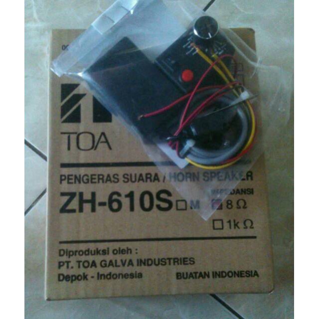 MODUL 12 SUARA DOUBLE TONE + TOA 10W - PERLENGKAPAN MOTOR
