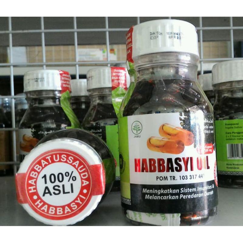 Habbasyi Oil 210 Kapsul / Habbatussauda