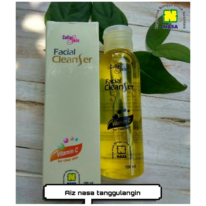 collaskin facial cleanser / vitamin c /pembersih wajah /perawatan kulit