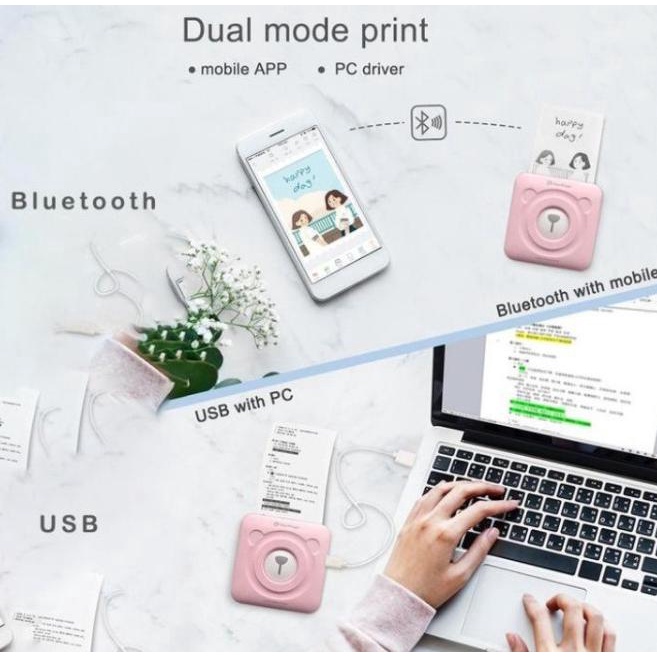 

Peripage Mini Pocket Wireless Thermal Printer Picture Photo Label Memo Arumiproject2
