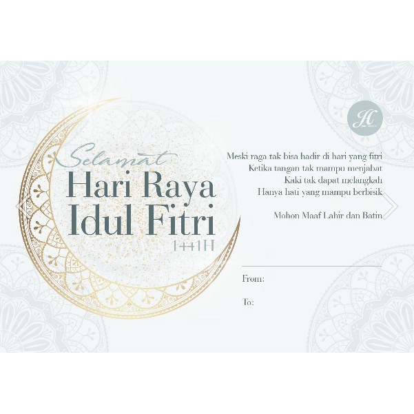 Jual KARTU UCAPAN IDUL FITRI f3a3 | Shopee Indonesia