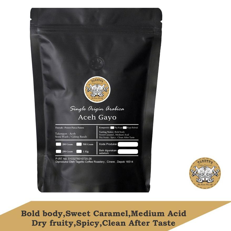 

Kirim Langsung ✽ KOPI ARABIKA ACEH GAYO 250GR BIJI / BUBUK | SPECIALTY ARABICA COFFEE'