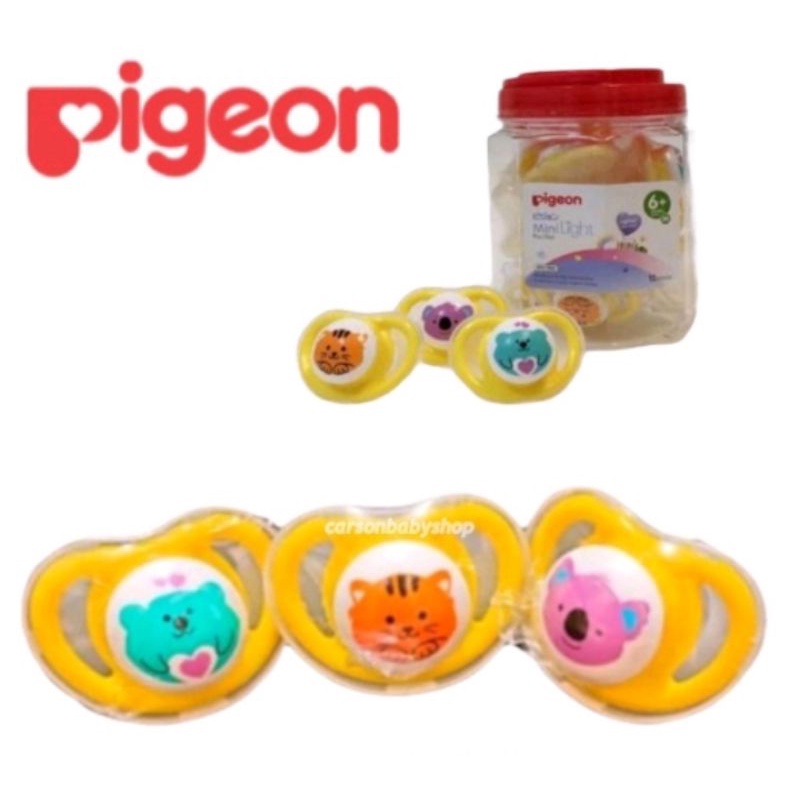 Pigeon Empeng toples silicone pacifier polos non kemasan