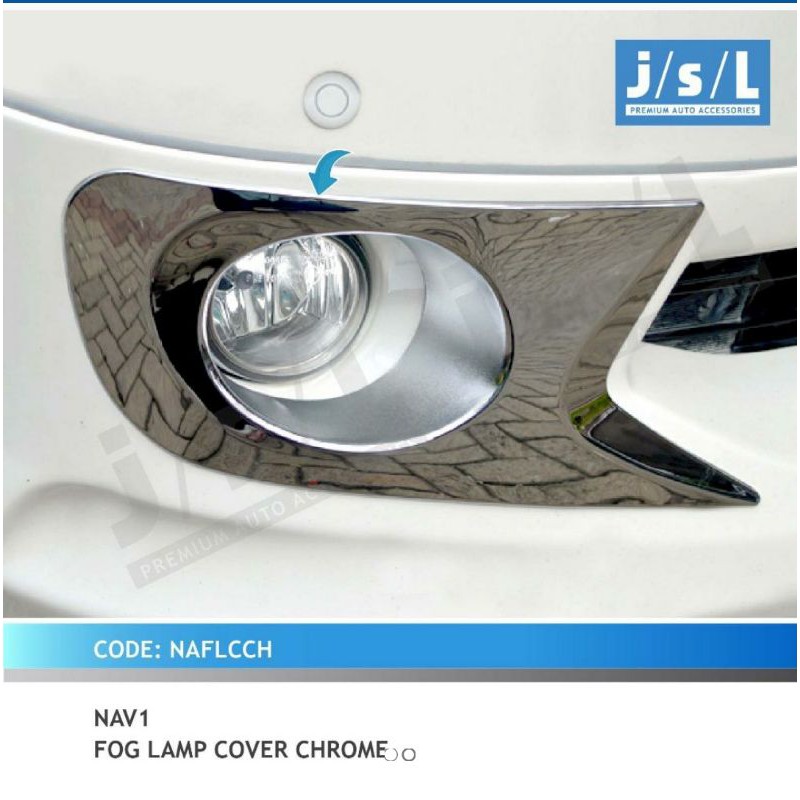 Cover foglamp NAV1 chrome jsl