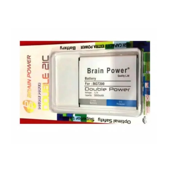 Battery Batere Batre Baterai Brain Power Samsung Grand 3 Grand Max G7200 G720 BG7200 EB-BG720CBC