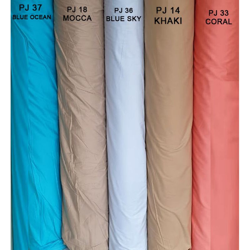 Sprei bahan katun jepang polos asli