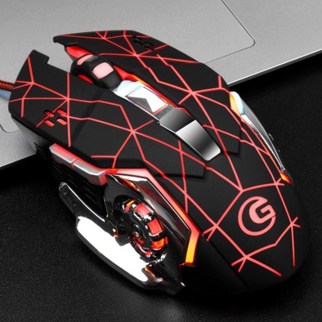 Mouse Gaming USB Wired With LED Backlit