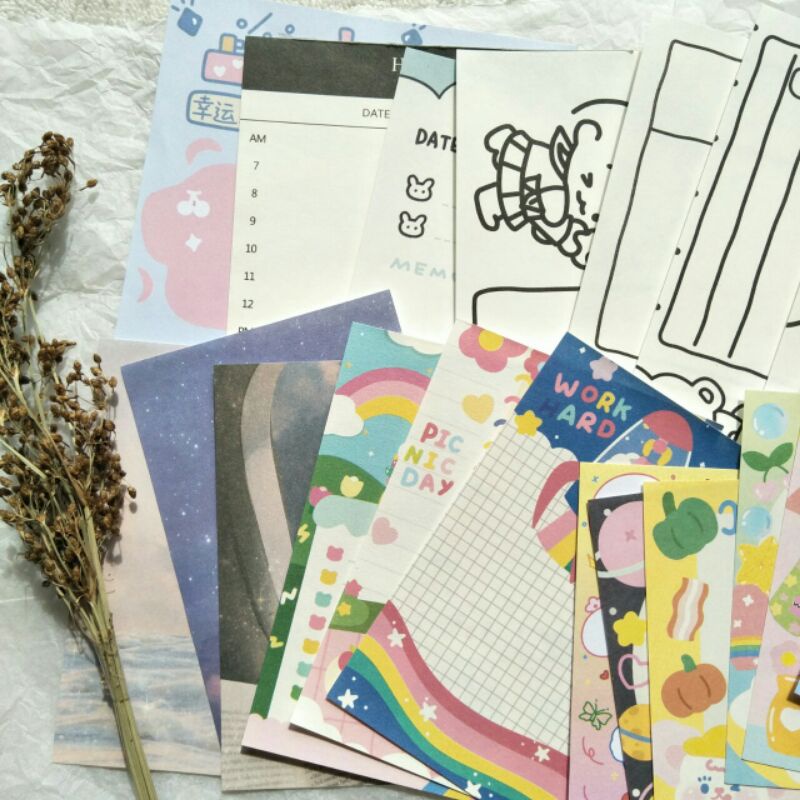 

PROMO--Mixed Memopad n Stickynote/ Papernote Lucu/ 24 Lembar