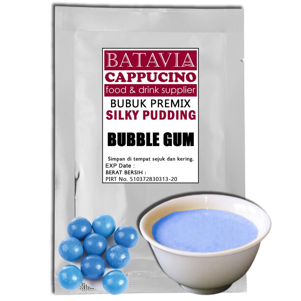 

Bubuk Silky Puding Batavia Rasa Bubble Gum 1 KG