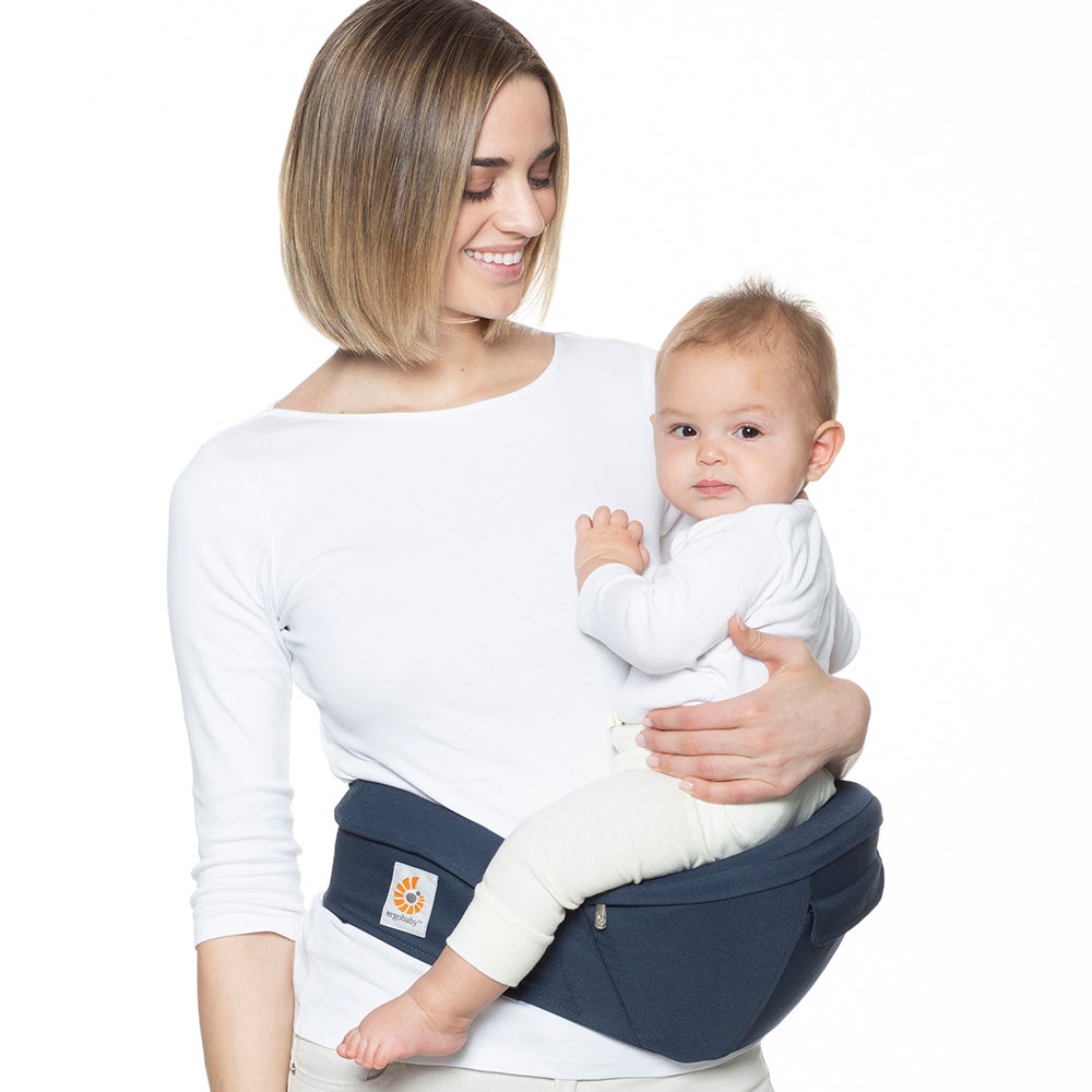 ErgoBaby Hipseat Cool Air Mesh Carrier - Raven