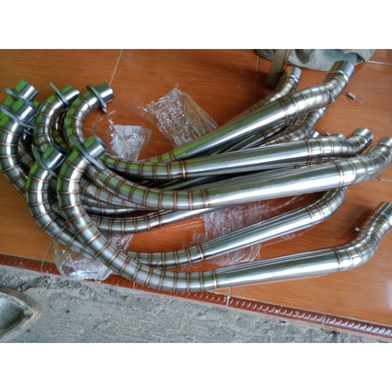 pipa leher knalpot C atau Barbara Tiger gl mp cb