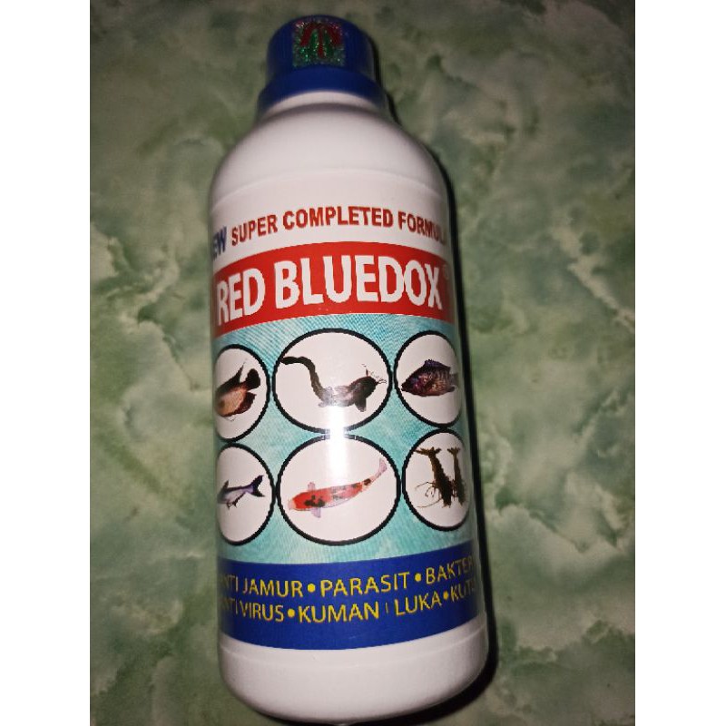 RED BLUEDOX 500ml Obat anti bakteri virus jamur parasit kuman Dan Luka murah Bisa bayar ditempat COD