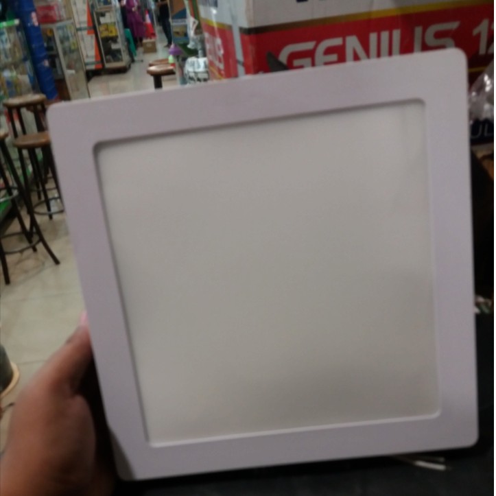 Lampu Led Panel Murah (Downlight Led) 18Watt Bulat / Kotak Putih / Kuning