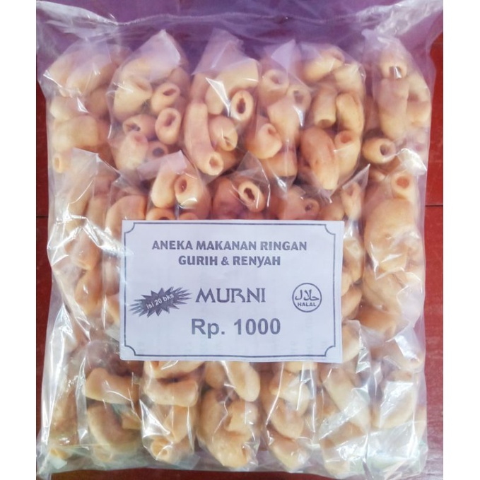 

makaroni murni mekar gurih packan. berat 300gram. perpack isi 20 bungkus.