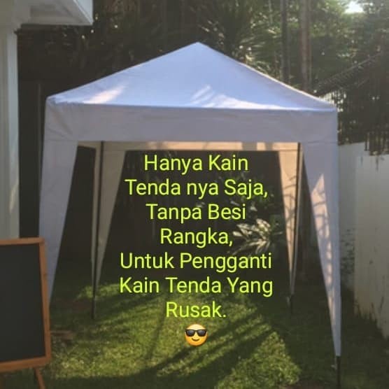 TENDA CAFE 2X2 / TENDA KERUCUT 2X2 / PIRAMID (HANYA ATAP SAJA)