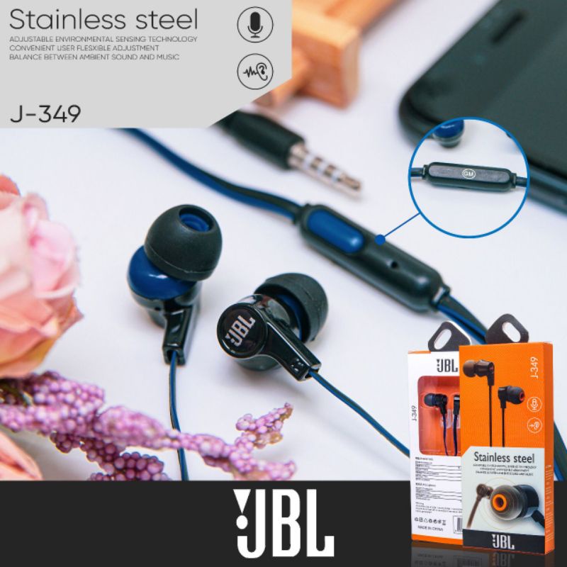 (ba) HF/HEADSFREE HEADSET JBL J-349 STEREO EARPHONE