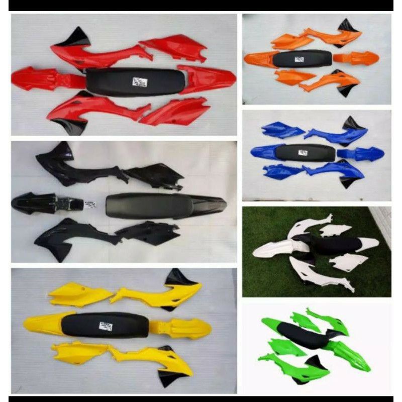 bodi set klx bf bodi kit klx bf 150 2015 body full set bodi klx bf tanpa tangki sayap klx bf crf ktm