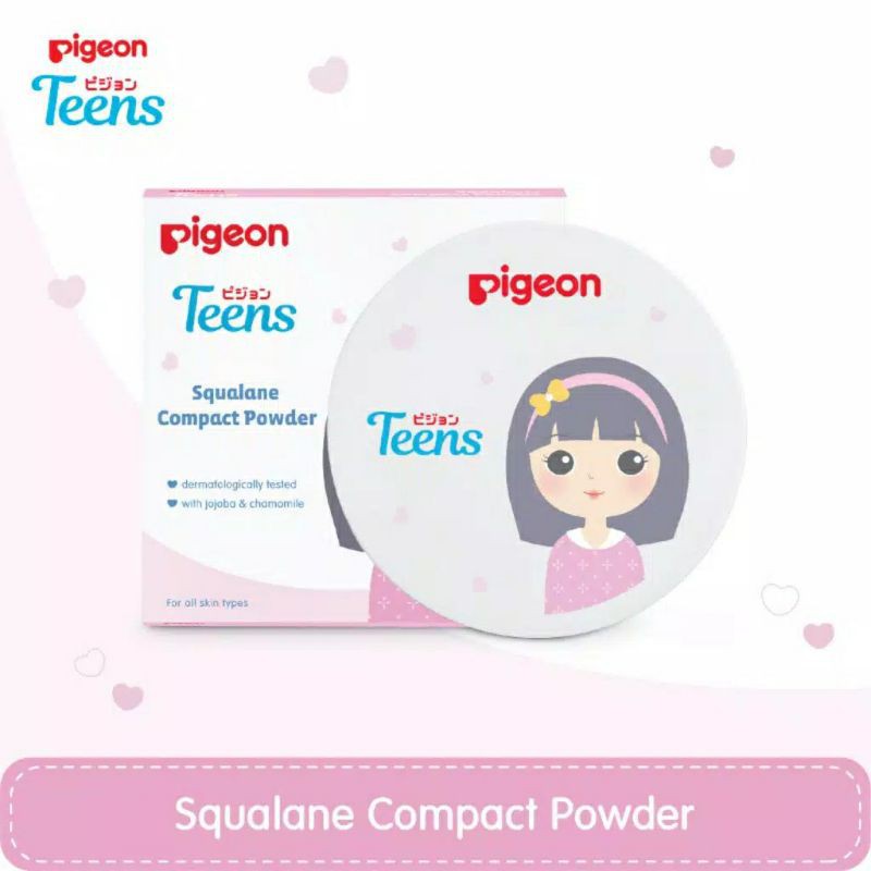 ☃Cutezz_Ching1☃Pigeon Teens Squalane Compact Powder