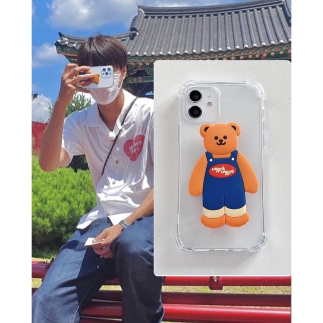 Kai exo & jennie Popsocket Bear Griptok