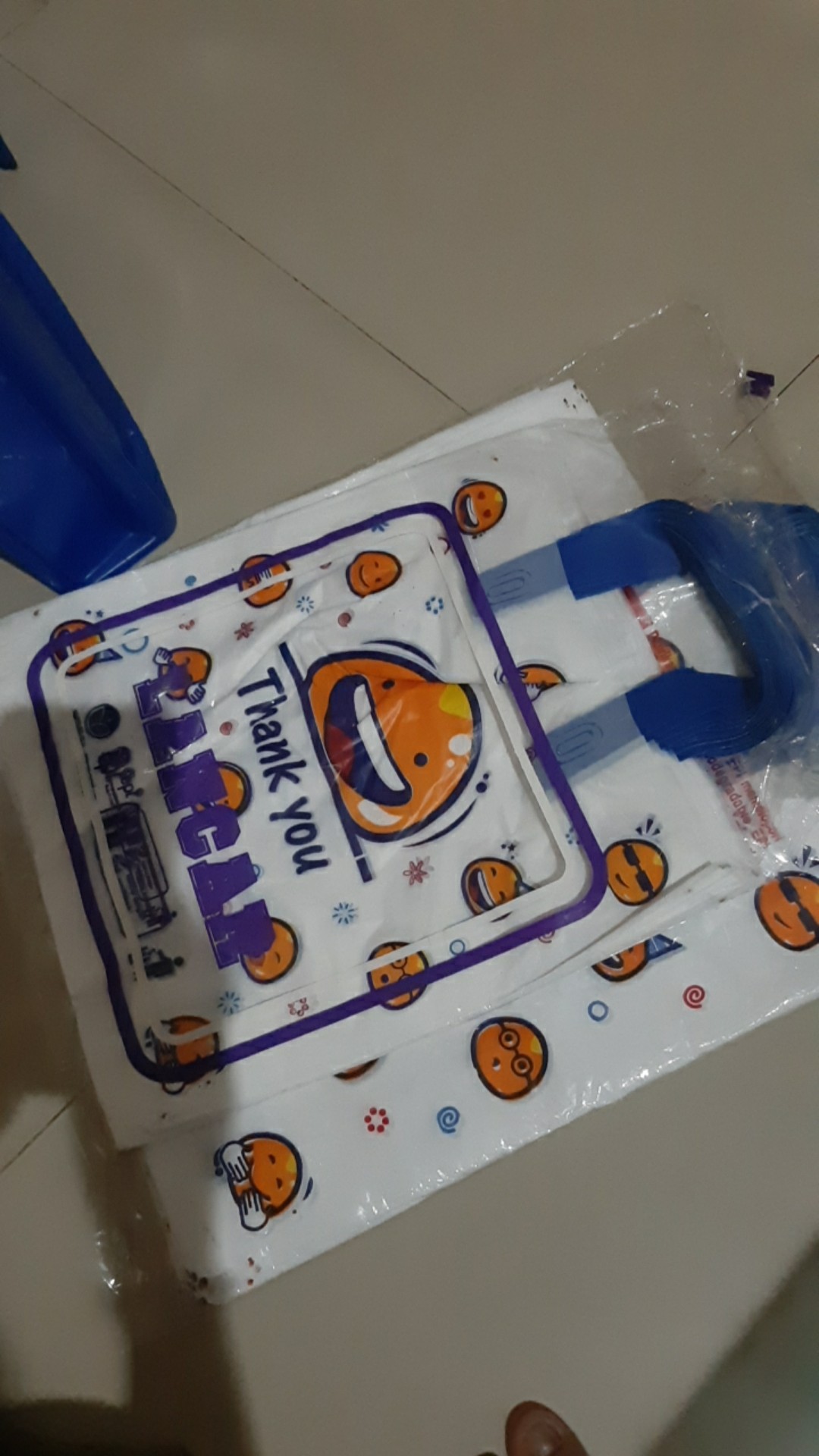 3 Pak (3 X 1 Pack) Kantong Plastik Smile Softhandle Ukuran 30