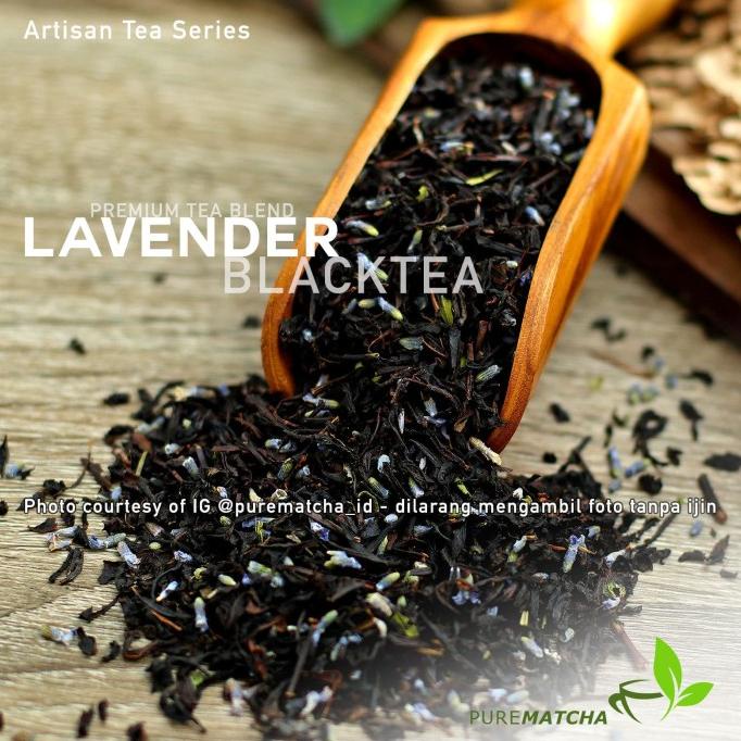

[COD] Artisan Tea Cafe - Black Tea Lavender 250gr Bunga Lavender Medley [COD]