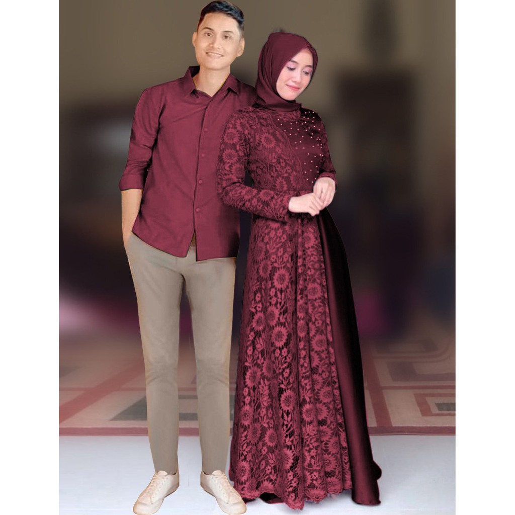 HOPYLOVY - Baju Couple Pesta Cp Carissa