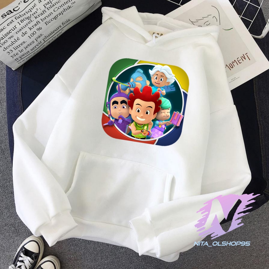 HOODIE ANAK KARTUN KIKO