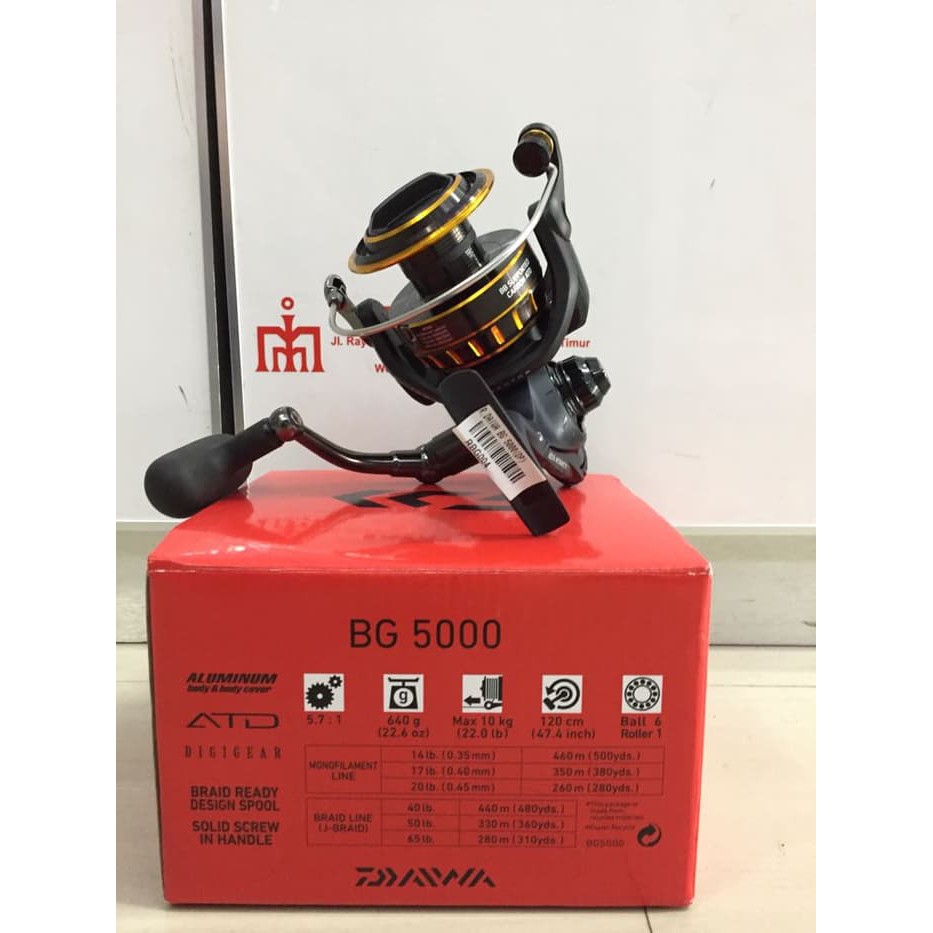 Diskon Reel DAIWA BG 5000
