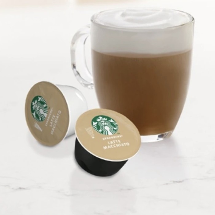 

Kopi - Nescafe Dolce Gusto Starbucks Latte Macchiato - Coffee Capsules