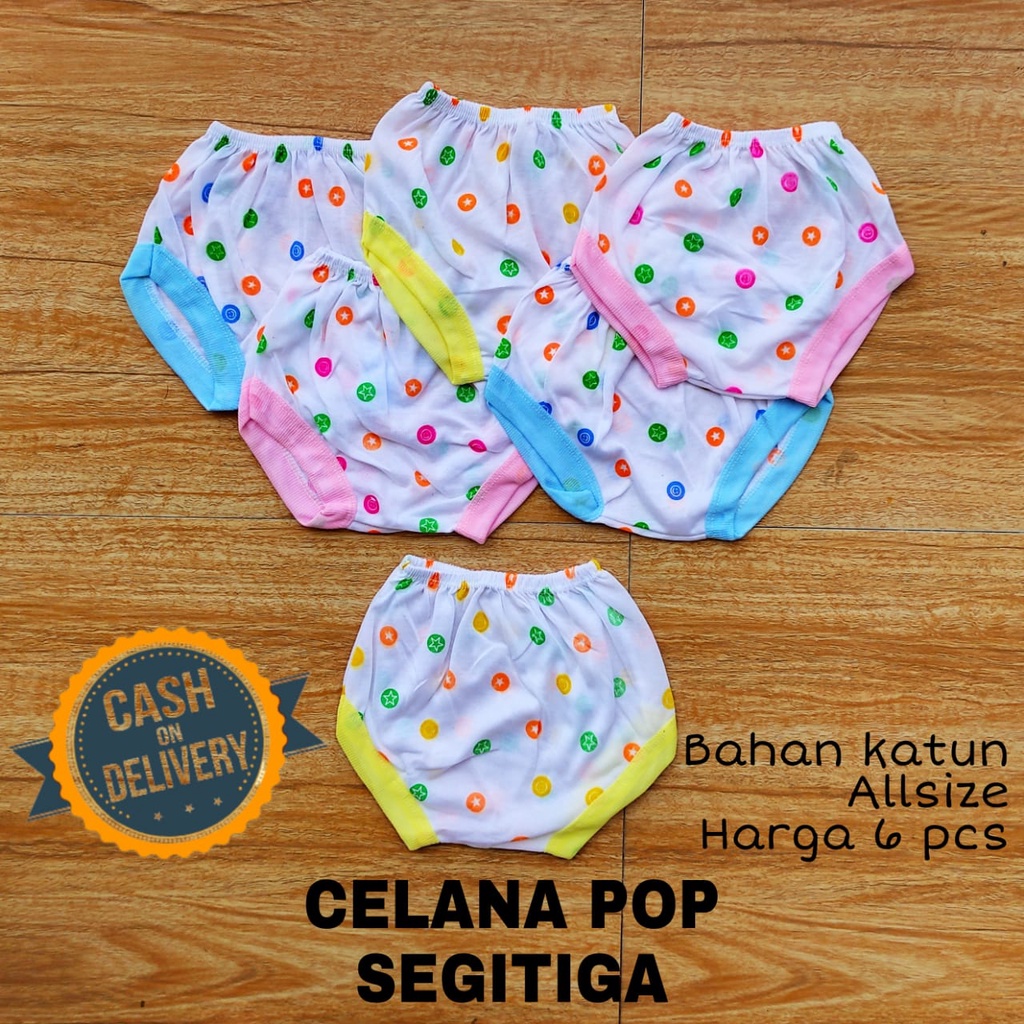 Celana bayi pop SEGITIGA perlengkapan bayi lahir