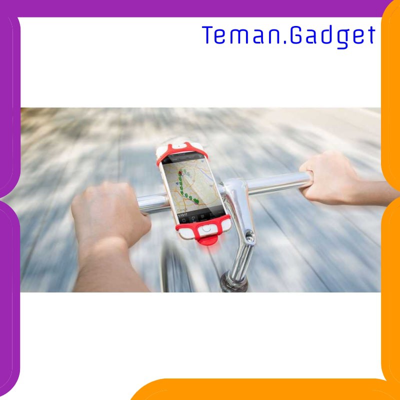 TG-IB404 SOPORTE HOLDER SEPEDA LUMINOUS MULTIFUNGSI UNTUK SMARTPHONE - 170703