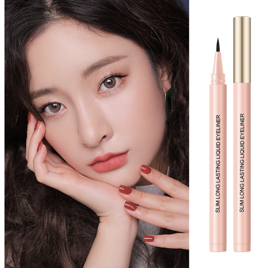 LAMEILA Eyeliner Mata Pink Gold Waterproof And Drable LA133