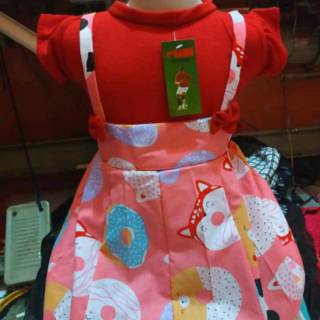 PAKET GROSIR ISI 10 PCS uk 1 2 thn Dress Overall dress 