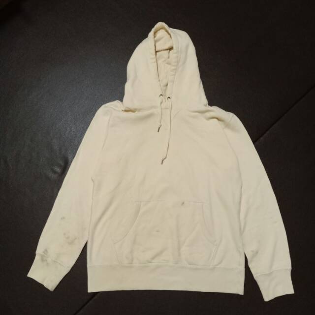 Hoodie Uniqlo cream size XL second