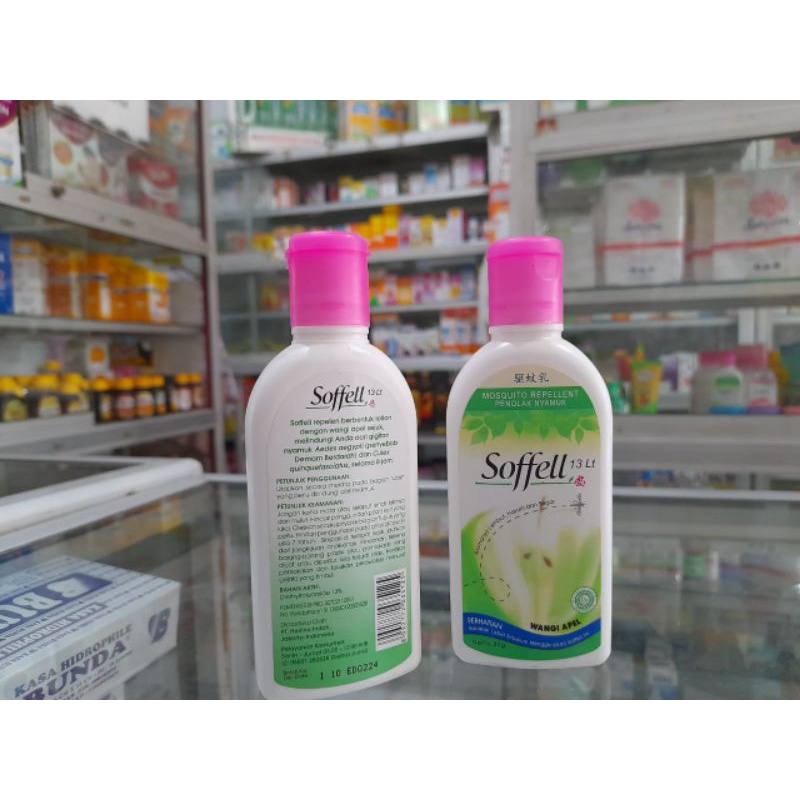 SOFFELL APEL BOTOL 60 G - LOTION ANTI NYAMUK